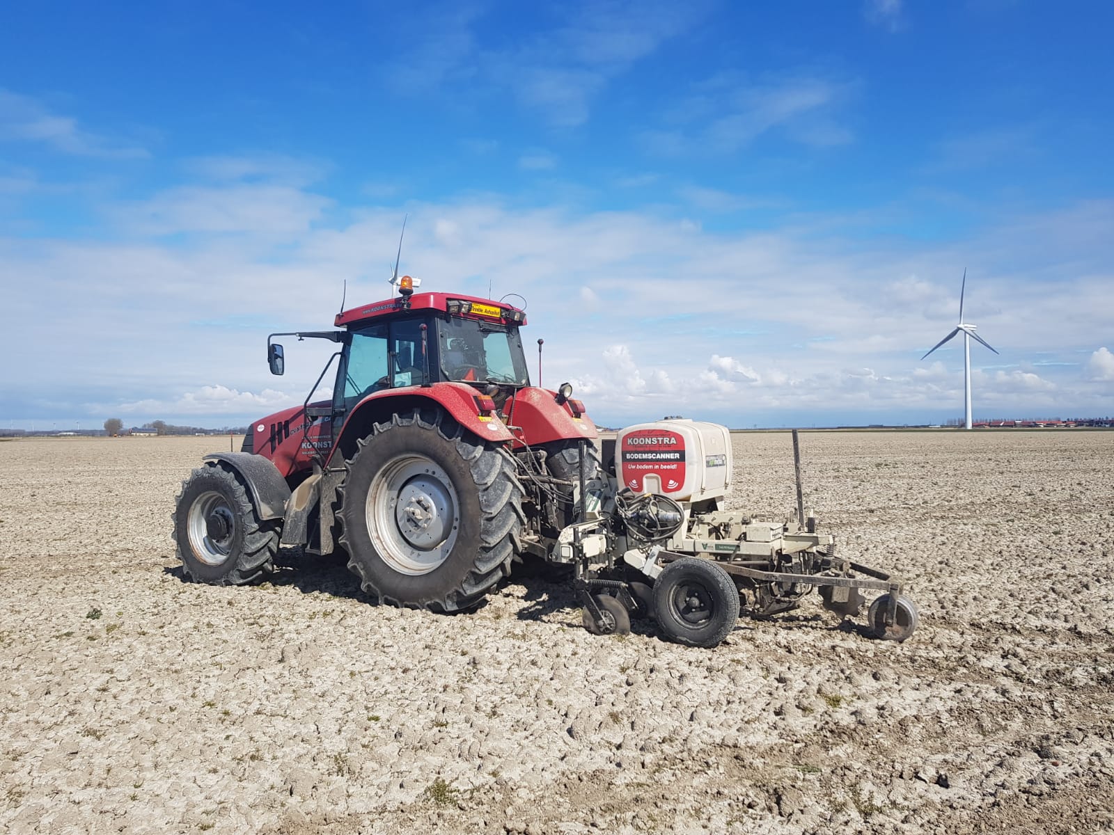 Koonstra Optimaliseer uw perceel met de Veris Bodemscan Koonstra Optimaliseer uw perceel met de Veris Bodemscan