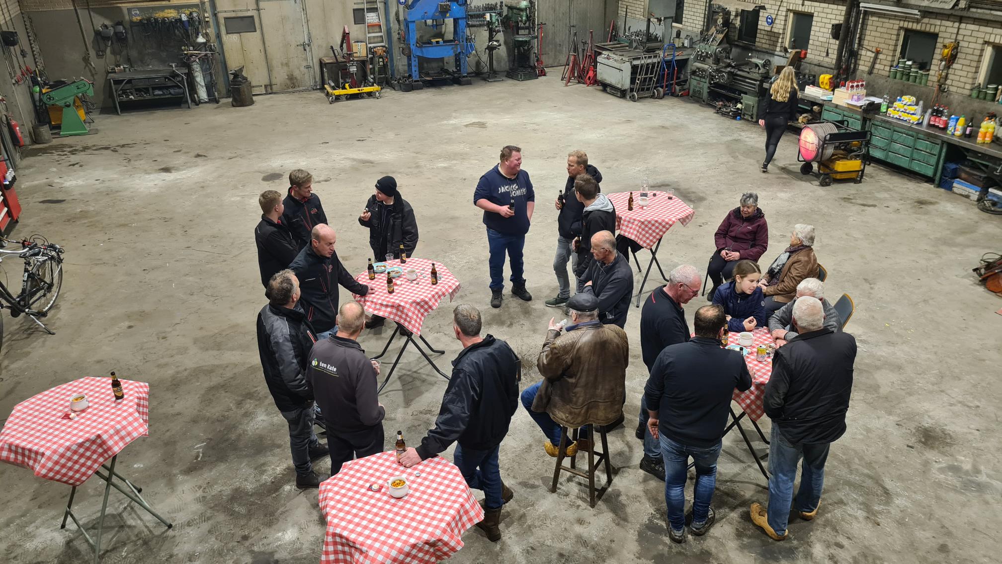 Vanavond hebben wij ons jaarlijkse kerstborrel gehad