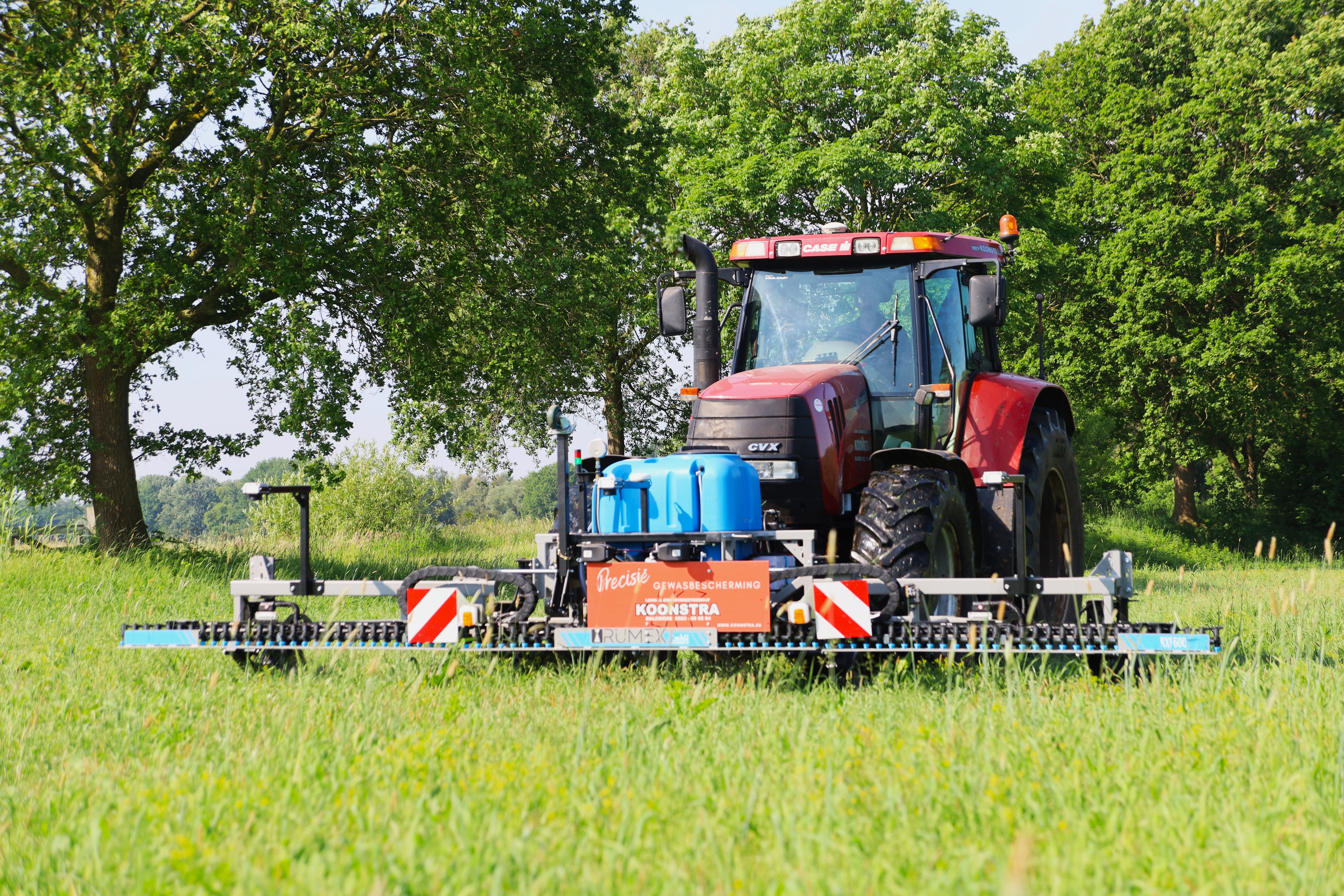 Meer dan 1000 hectare spotsprayen