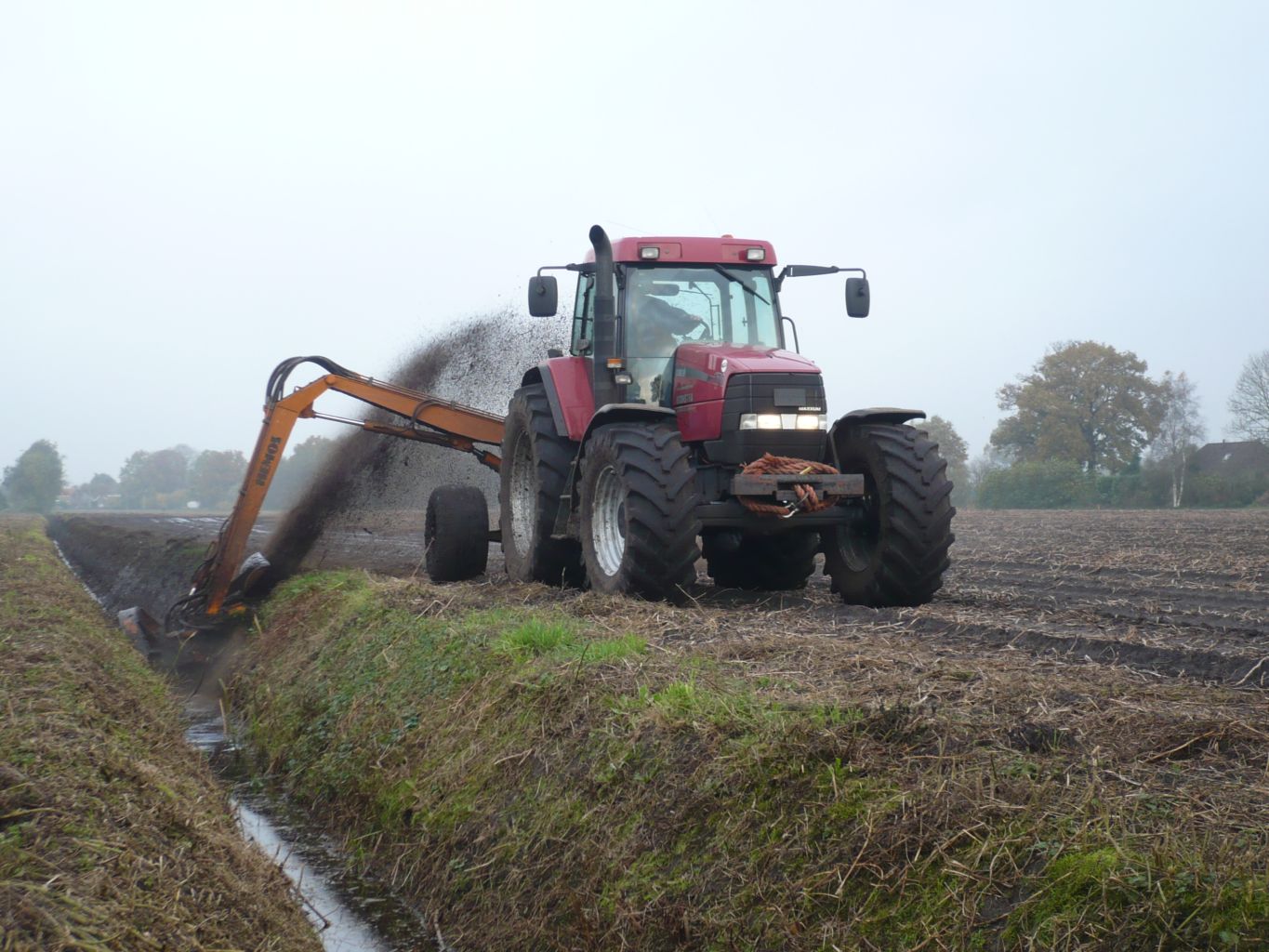 De meeste gewassen zijn inmiddels van het land